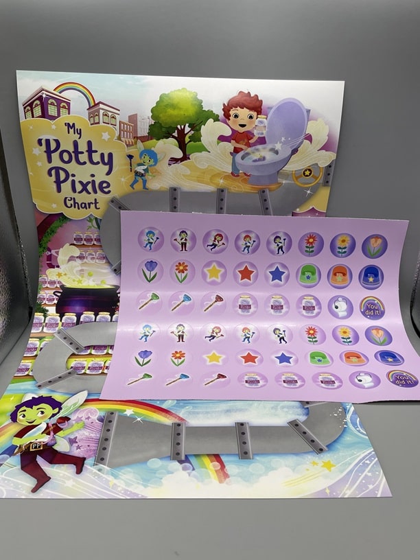 Potty Pixie Tracking Chart