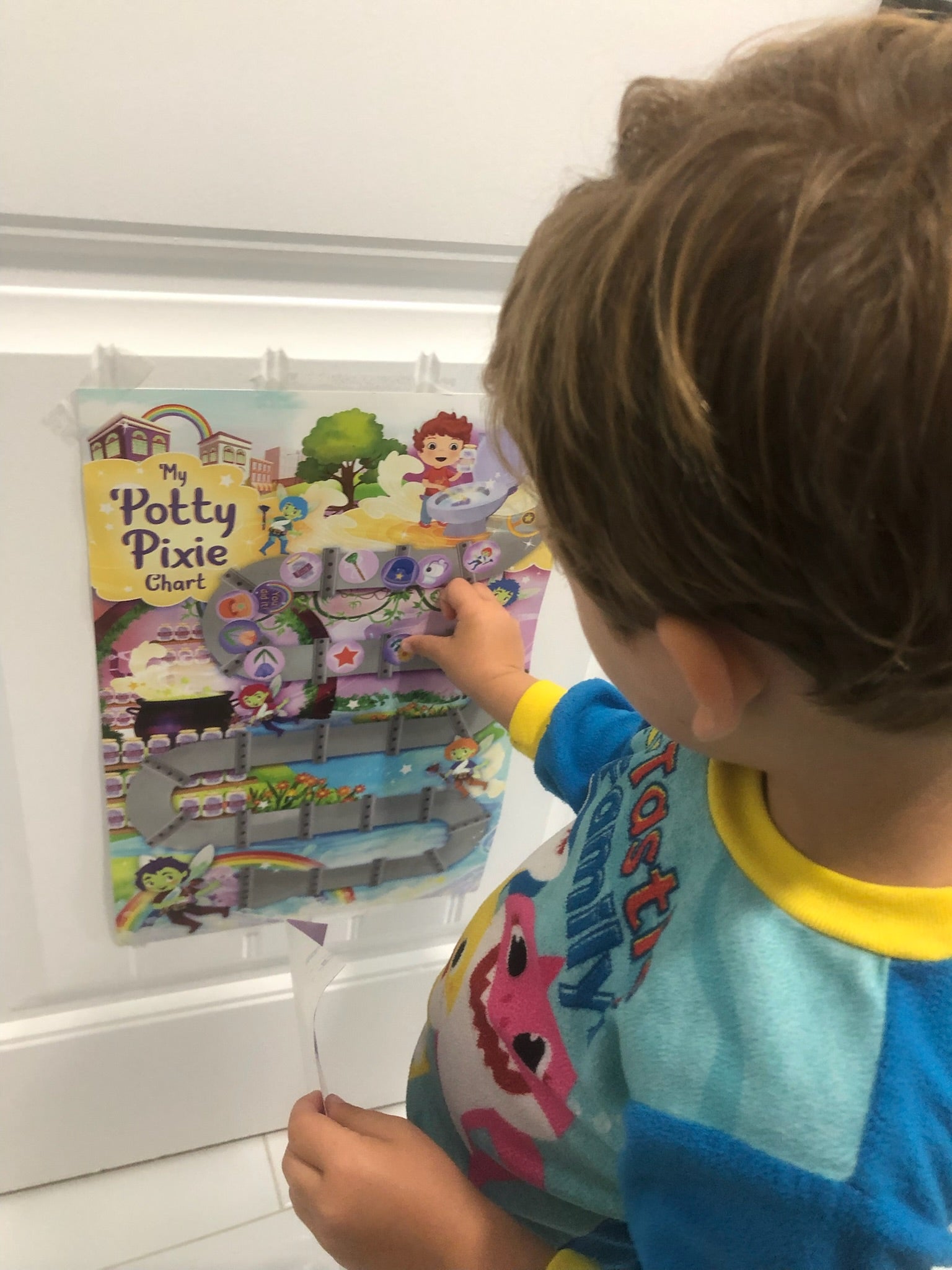 My Potty Pixie Tracking Chart and Stickers